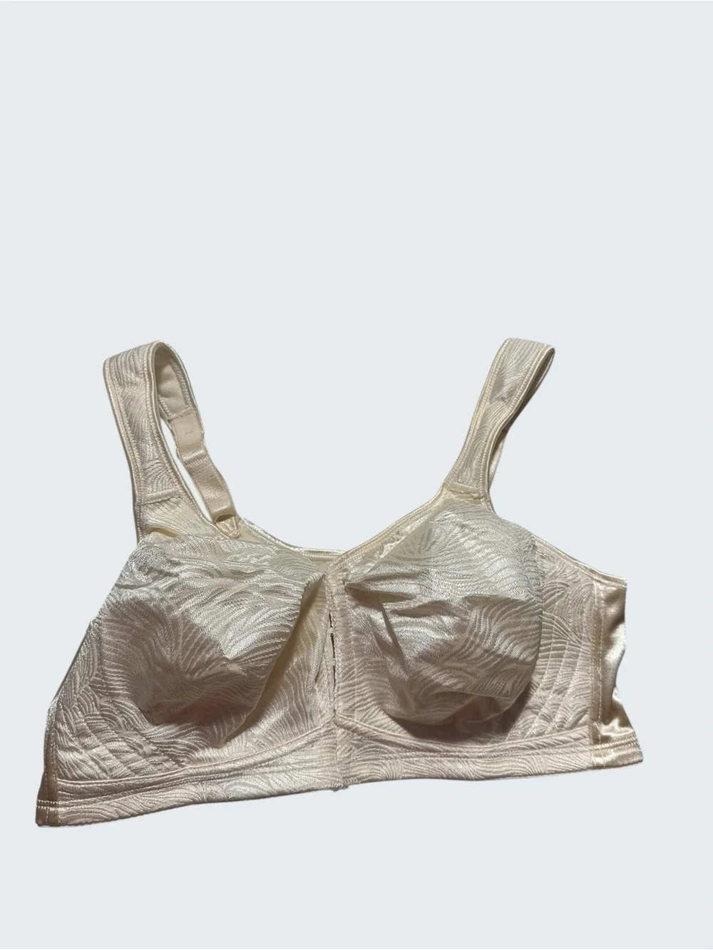 Playtex 18 Hour Posture Boost Front Close Bra 36D Beige Wirefree